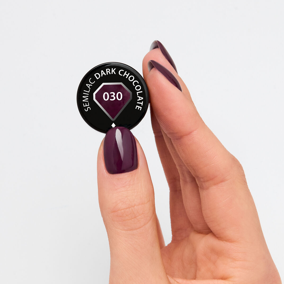 UV Hybrid 030 Dark Chocolate 7 ml-UV Hybrid-Semilac-NR Kosmetik