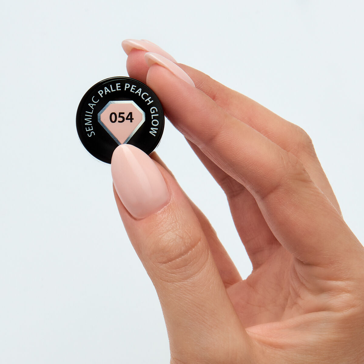 UV Hybrid 054 Pale Peach Glow 7 ml-UV Hybrid-Semilac-NR Kosmetik