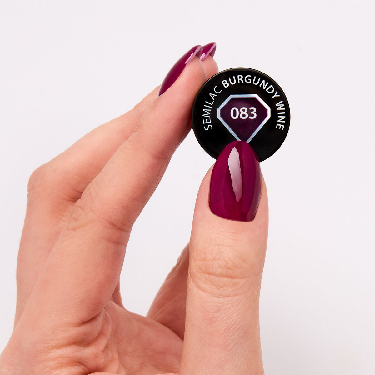 UV Hybrid 083 Burgundy Wine 7 ml-UV Hybrid-Semilac-NR Kosmetik