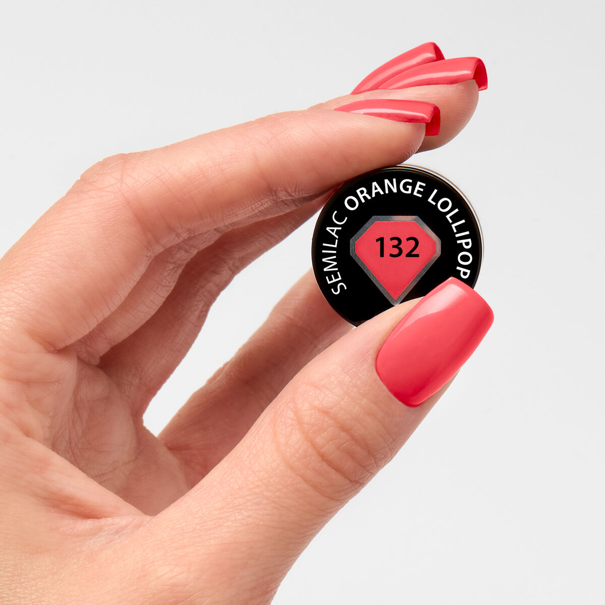 UV Hybrid 132 Orange Lollipop - 7 ml-UV Hybrid-Semilac-NR Kosmetik