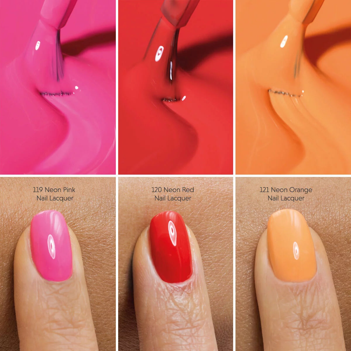 120 Neon Orange - Alm. Neglelak - 9 ml