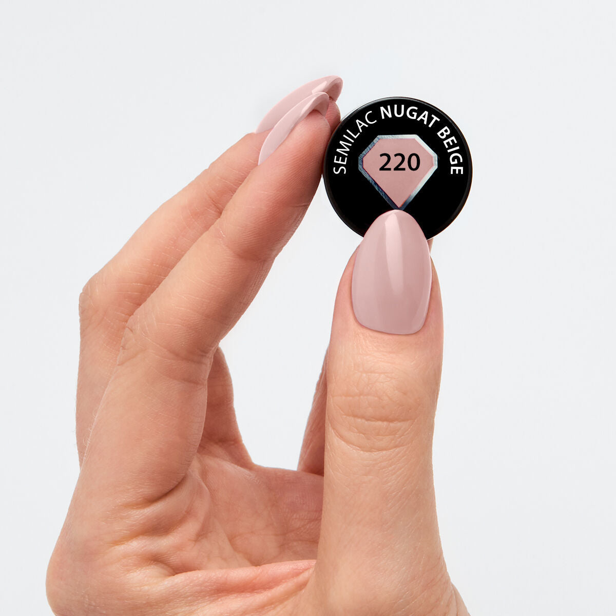 UV Hybrid 220 Nugat Beige 7 ml-UV Hybrid-Semilac-NR Kosmetik