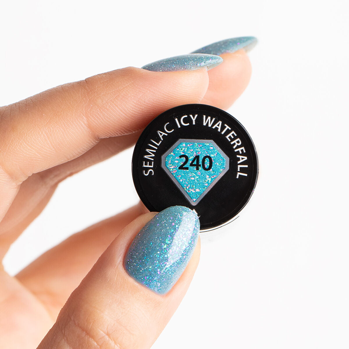 UV Hybrid 240 Icy Waterfall - 7 ml-UV Hybrid-Semilac-NR Kosmetik