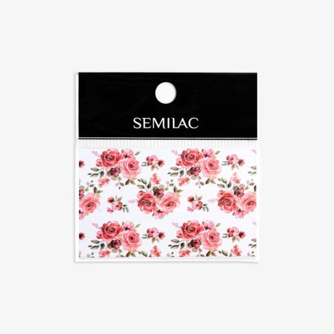 Semilac Transfer Foil Flowers 27-Folie-Semilac-NR Kosmetik