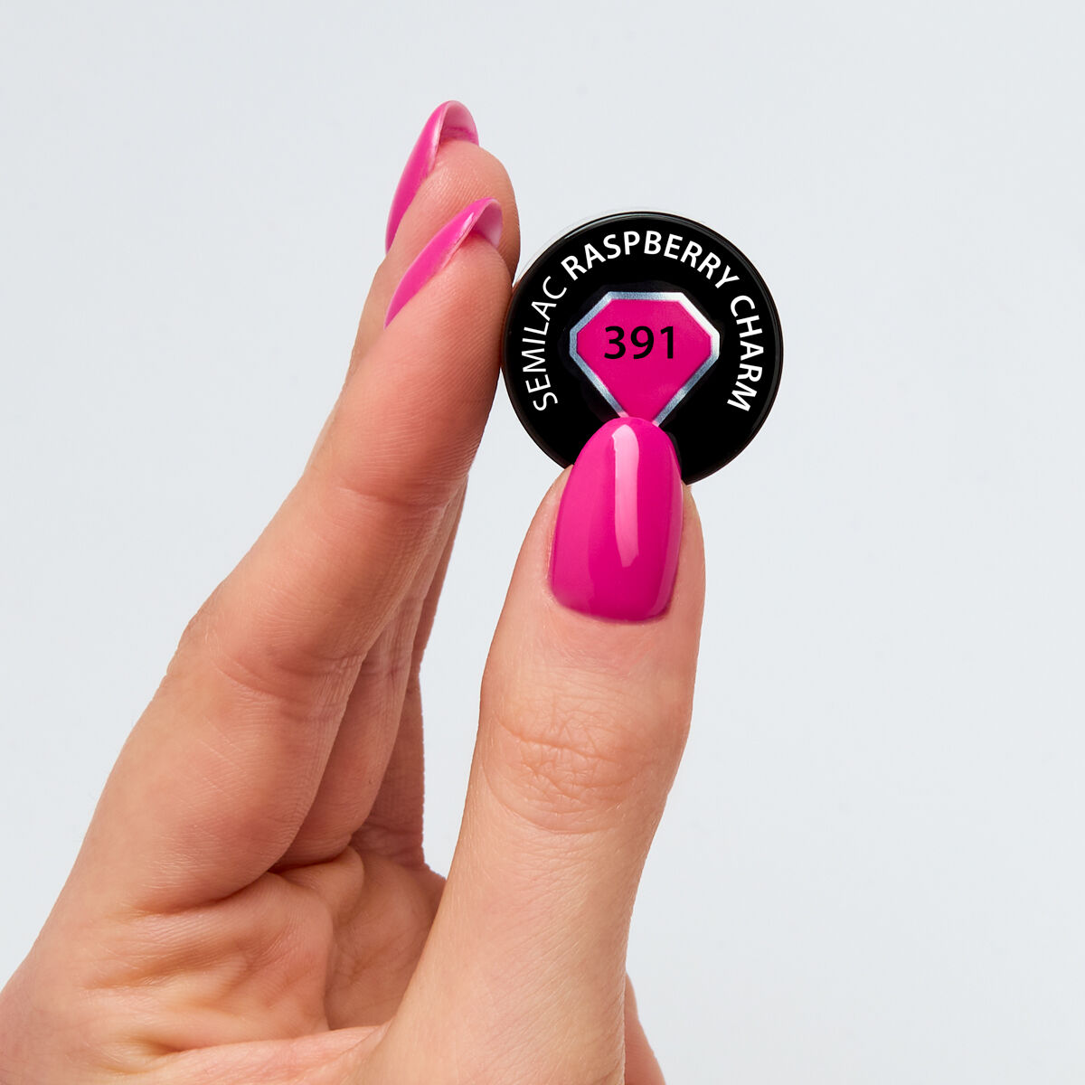 UV Hybrid 391 Raspberry Charm 7 ml-UV Hybrid-Semilac-NR Kosmetik