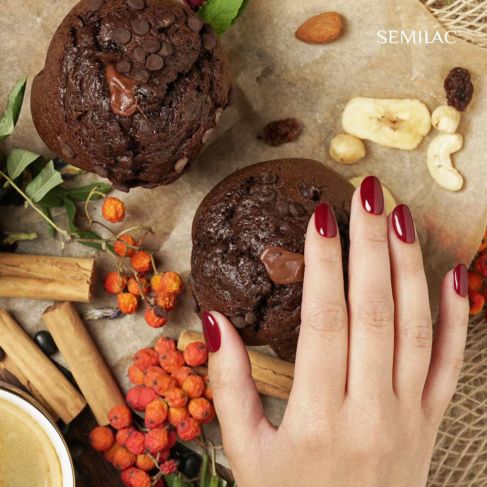 UV Hybrid 404 Black Beans Muffin - 7 ml-UV Hybrid-Semilac-NR Kosmetik