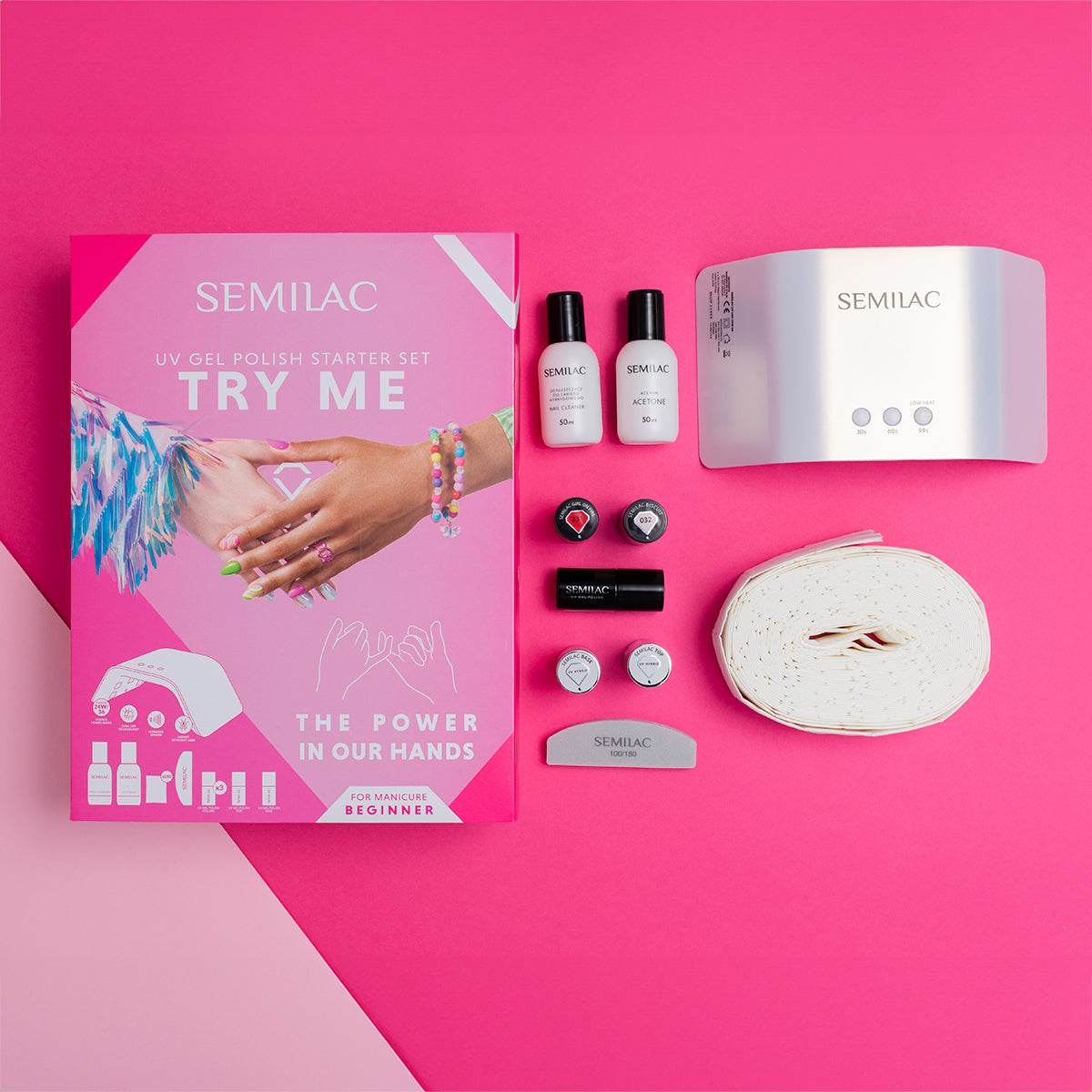 Gelpolish Startsæt - TRY ME