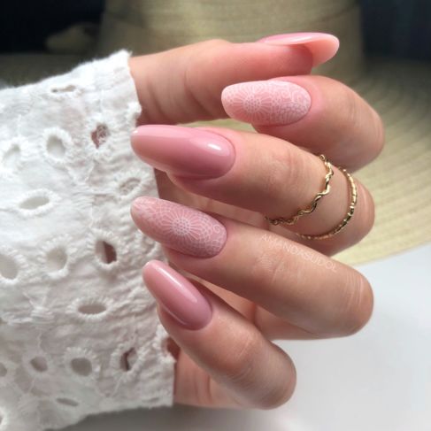 Semilac Transfer Foil WHITE LACE - 14-Folie-Semilac-NR Kosmetik