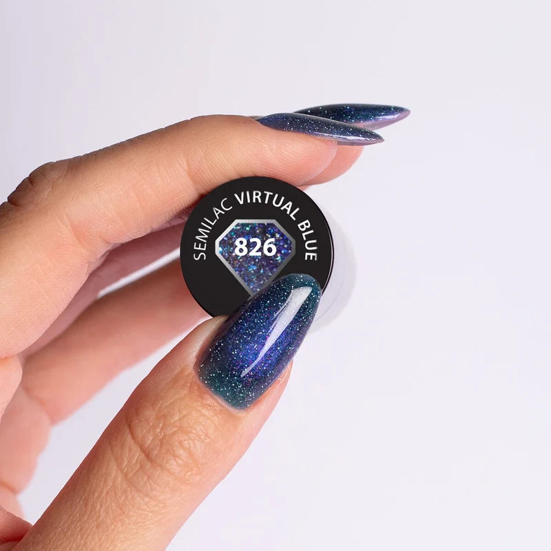 Gelpolish - 826 Virtual Blue - 7 ml