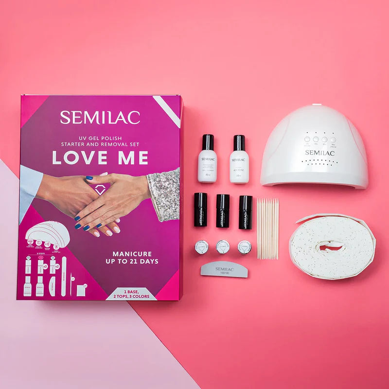 Gelpolish Startsæt Pro - LOVE ME