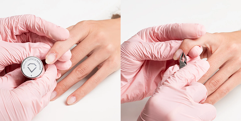 manicure prep fjernelse af neglebånd