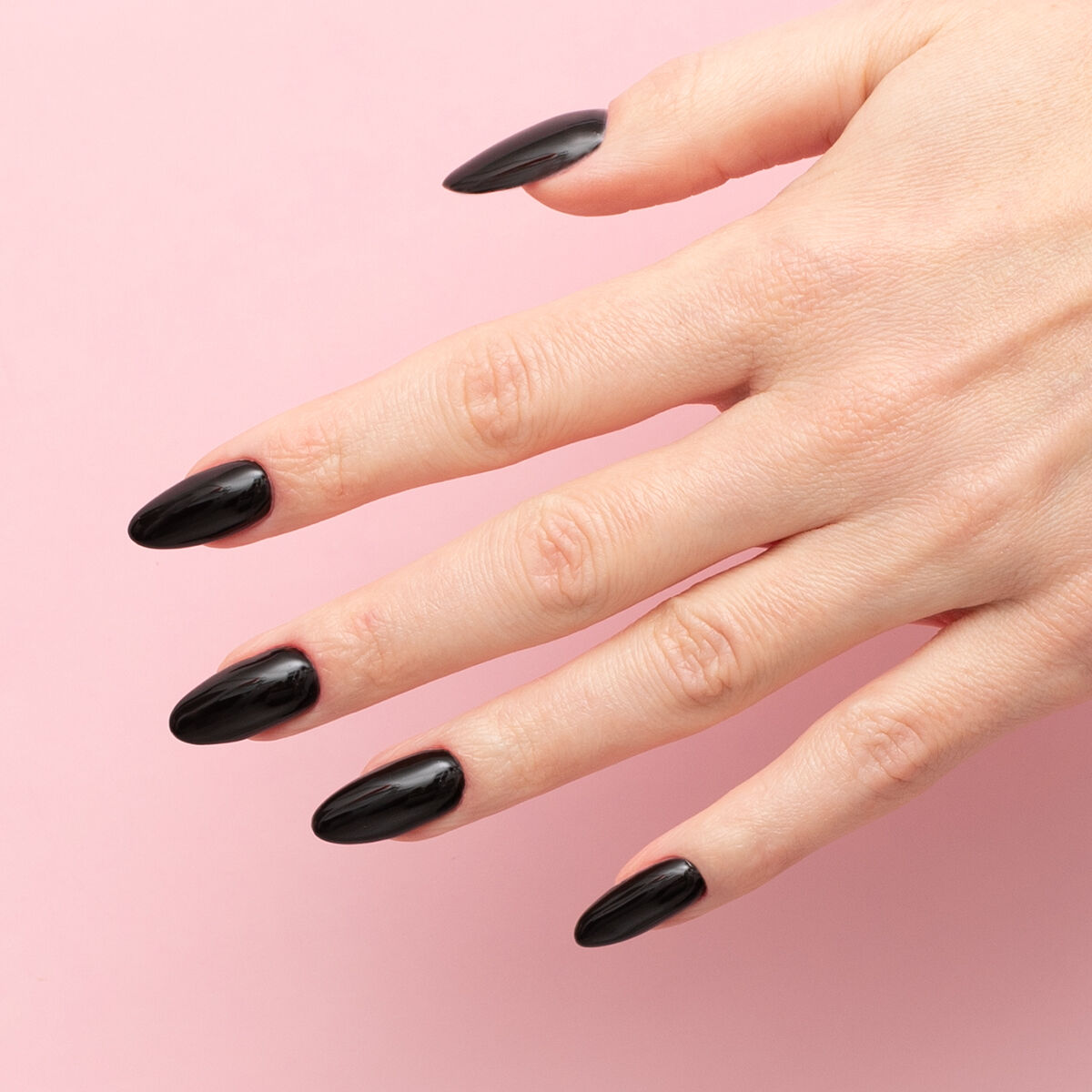 One Step Glossy Gelpolish - The Black S190