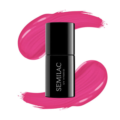 UV Hybrid 007 Pink Rock 7 ml-UV Hybrid-Semilac-NR Kosmetik