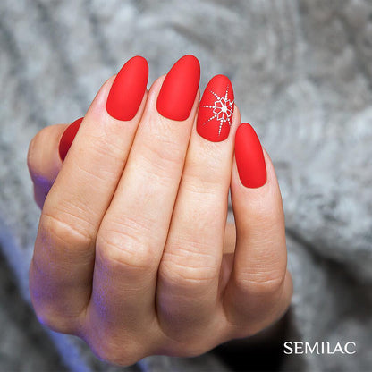 UV Hybrid 063 Legendary Red 7 ml-UV Hybrid-Semilac-NR Kosmetik