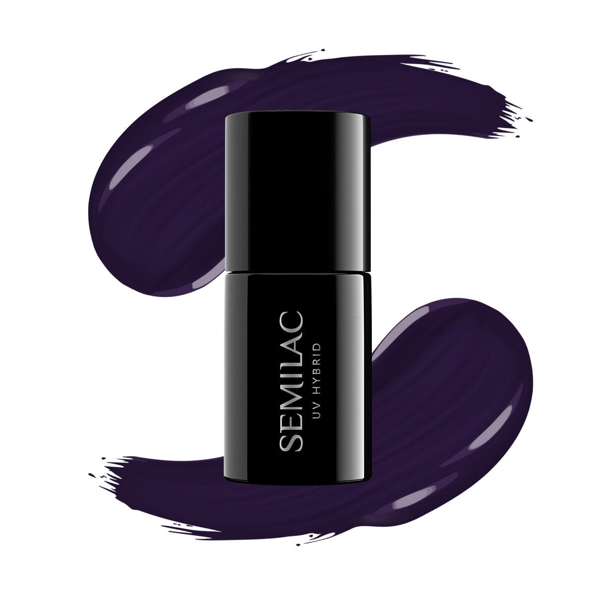UV Hybrid 100 Black Purple 7 ml-UV Hybrid-Semilac-NR Kosmetik