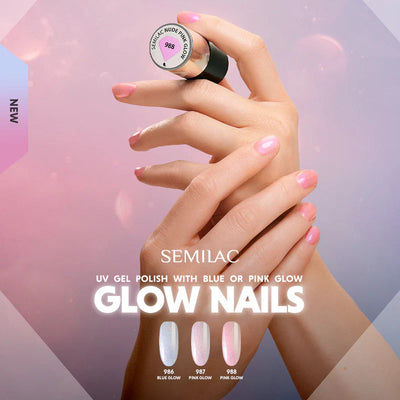 Gelpolish 987 Cream Pink Glow - 7 ml