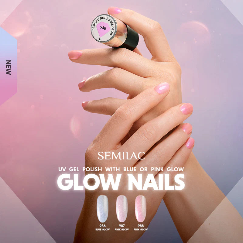 Gelpolish 987 Cream Pink Glow - 7 ml