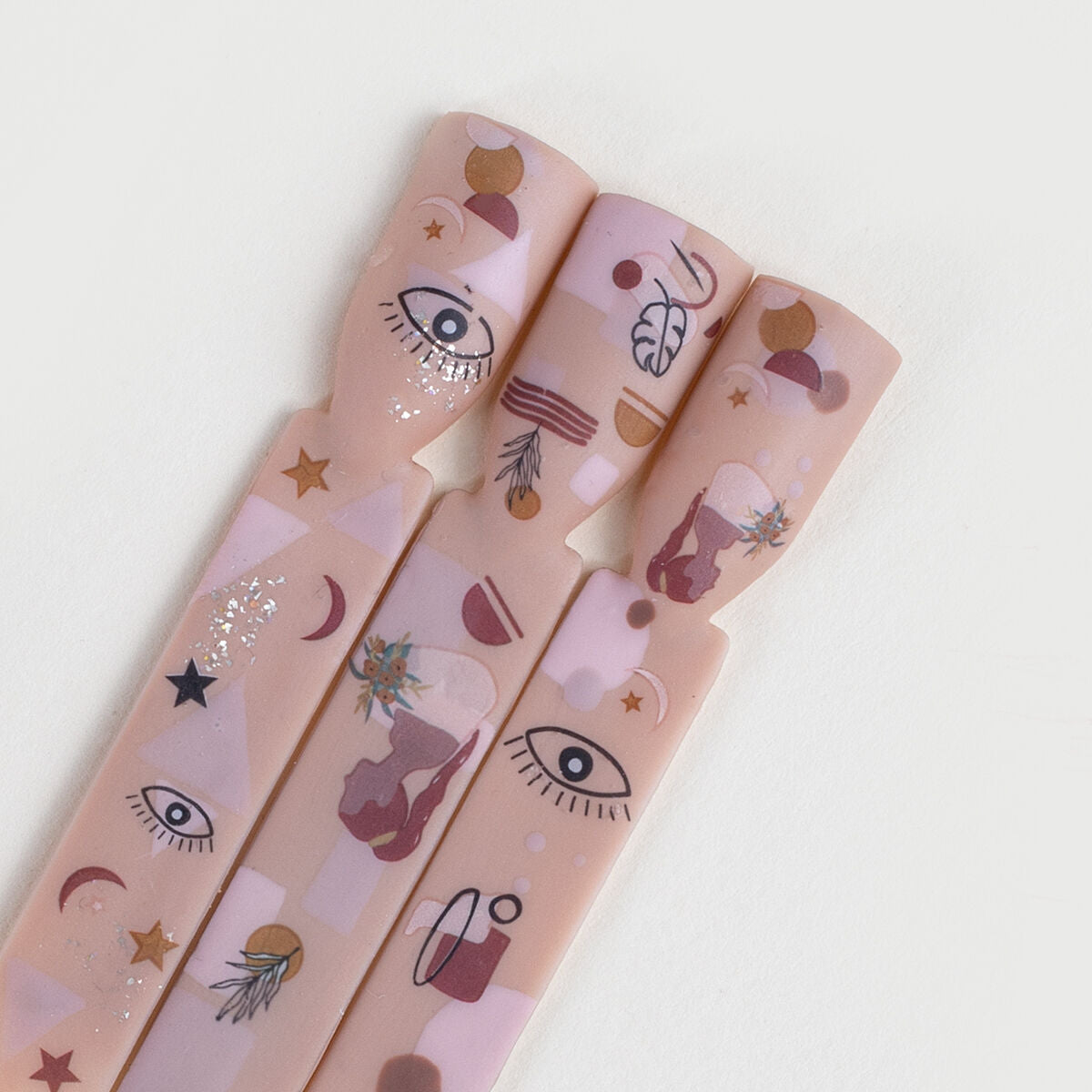Water Nail Stickers 19 Nude Tone