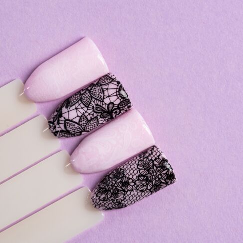 Semilac Transfer Foil Black Lace - 25-Folie-Semilac-NR Kosmetik