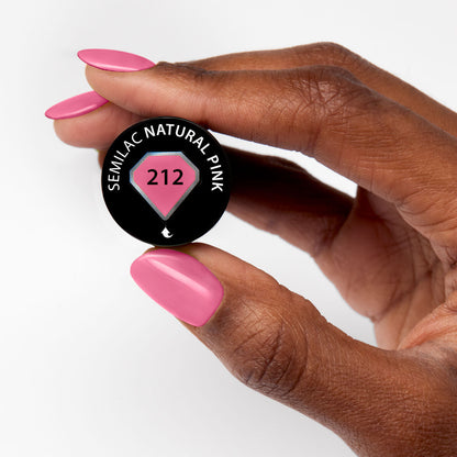 UV Hybrid 212 Natural Pink 7 ml-UV Hybrid-Semilac-NR Kosmetik