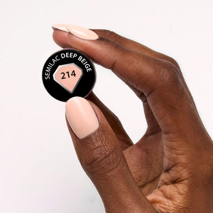 UV Hybrid 214 Deep Beige 7 ml-UV Hybrid-Semilac-NR Kosmetik