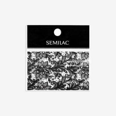 Semilac Transfer Foil Black Lace - 25-Folie-Semilac-NR Kosmetik