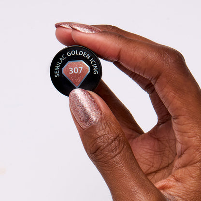 UV Hybrid 307 Golden Icing - 7 ml-UV Hybrid-Semilac-NR Kosmetik