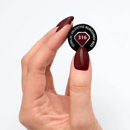 Gelpolish 316 Burgundy Red - 7 ml