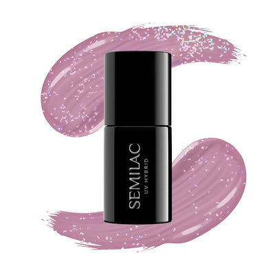 UV Hybrid 319 Shimmer Dust Pink 7 ml-UV Hybrid-Semilac-NR Kosmetik