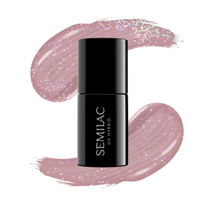 UV Hybrid 320 Shimmer Dust Beige 7 ml-UV Hybrid-Semilac-NR Kosmetik