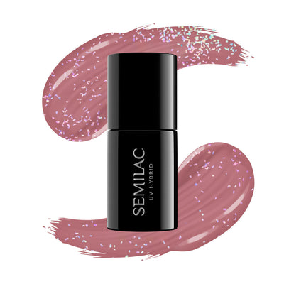 UV Hybrid 321 Shimmer Dust Caramel 7 ml-UV Hybrid-Semilac-NR Kosmetik