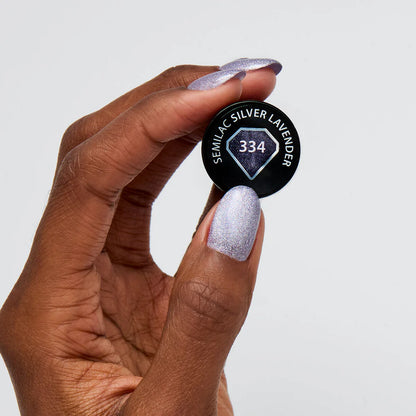 Gelpolish 334 Silver lavender - Magnetic Glow - 7 ml