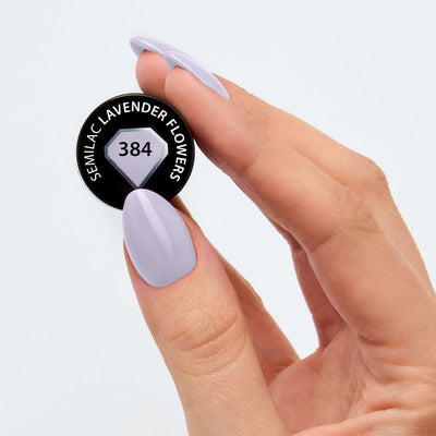 UV Hybrid 384 Lavender Flowers 7 ml-UV Hybrid-Semilac-NR Kosmetik
