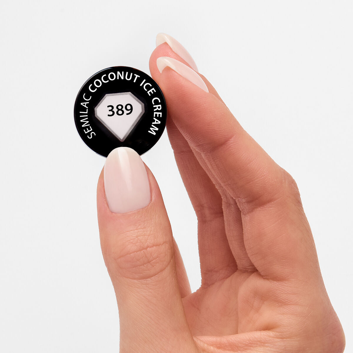 UV Hybrid 389 Coconut Ice Cream 7 ml-UV Hybrid-Semilac-NR Kosmetik