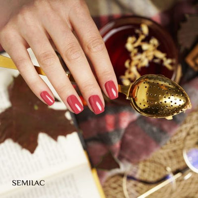 UV Hybrid 400 Rusty Red - 7 ml-UV Hybrid-Semilac-NR Kosmetik
