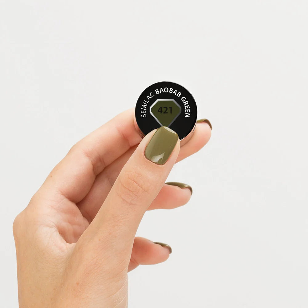 Gelpolish 421 Baobab Green - 7 ml