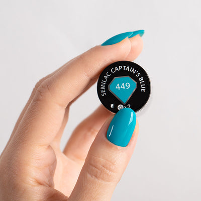 UV Hybrid 449 Capitain's Blue - 7 ml-UV Hybrid-Semilac-NR Kosmetik