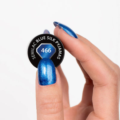 Gelpolish 466 Blue Silk Pijamas - 7 ml *