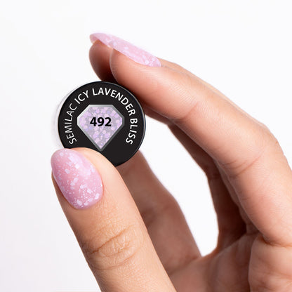 UV Hybrid 492 Icy Lavender Bliss 7 ml-UV Hybrid-Semilac-NR Kosmetik
