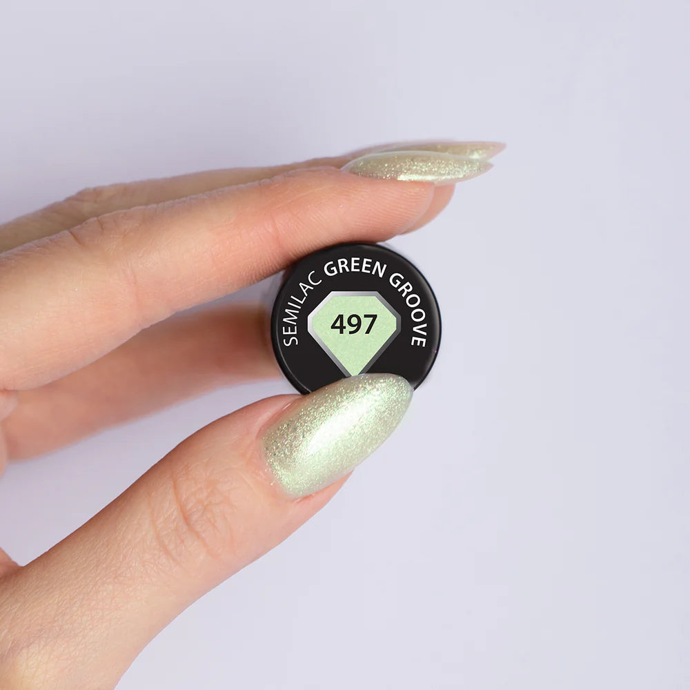 Gelpolish 497 Green Groove - 7 ml