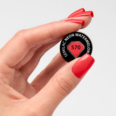 UV Hybrid 570 Neon Watermelon 7 ml-UV Hybrid-Semilac-NR Kosmetik