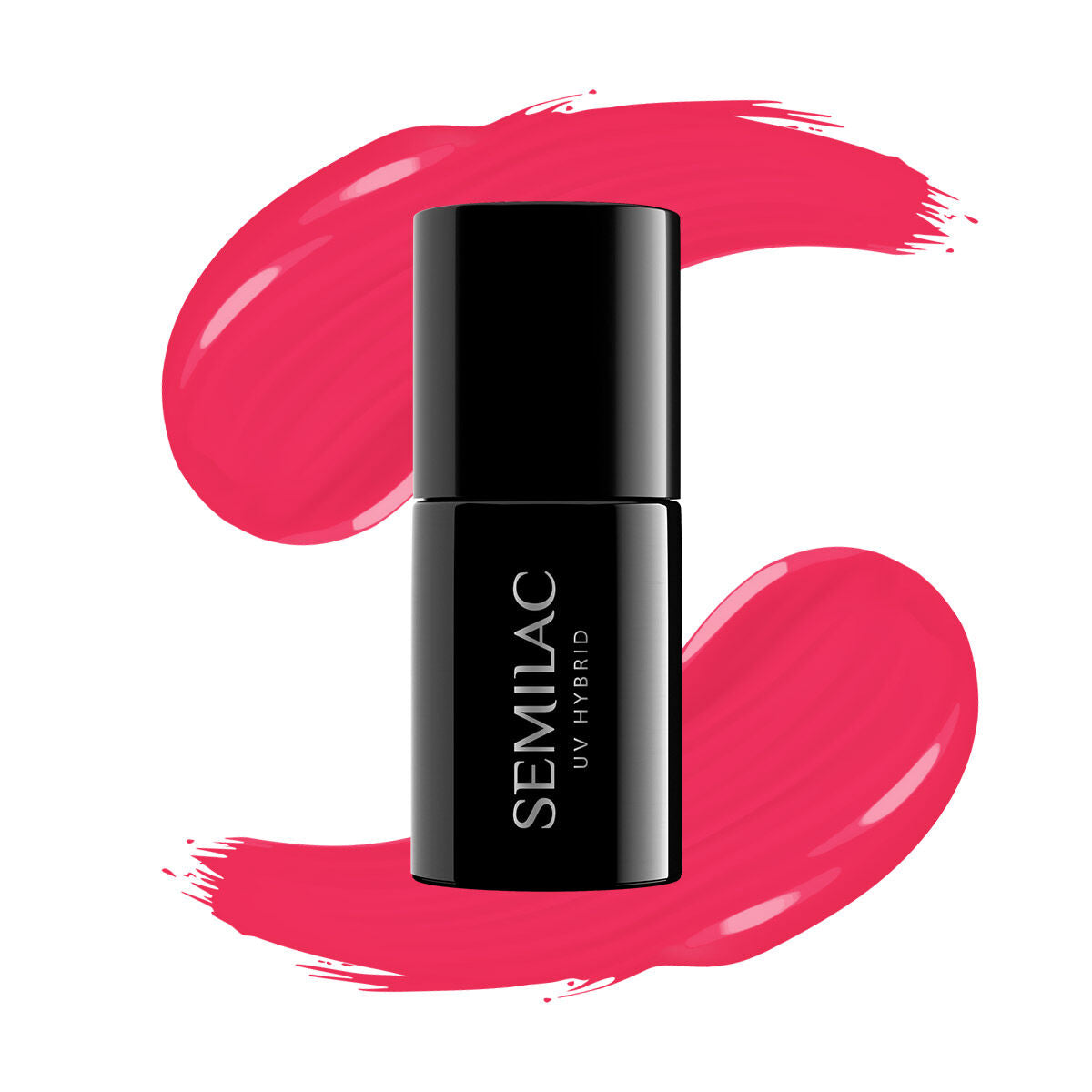 UV Hybrid 571 Neon Strawberry 7 ml-UV Hybrid-Semilac-NR Kosmetik