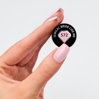 UV Hybrid 572 Bride Like Me - Wedding 7 ml-UV Hybrid-Semilac-NR Kosmetik