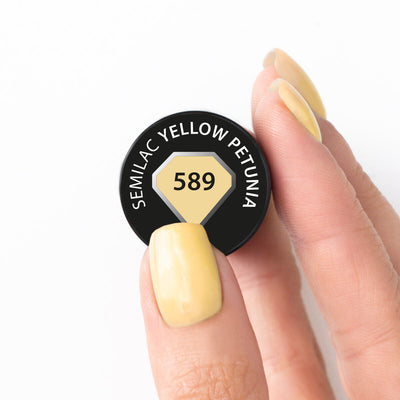 UV Hybrid 589 Yellow Petunia - 7 ml-UV Hybrid-Semilac-NR Kosmetik