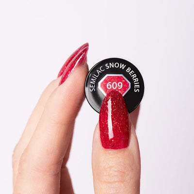 UV Hybrid 609 Snow Berries 7 ml-UV Hybrid-Semilac-NR Kosmetik