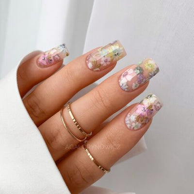 Semilac Transfer Foil Blooming Flowers 30-Folie-Semilac-NR Kosmetik