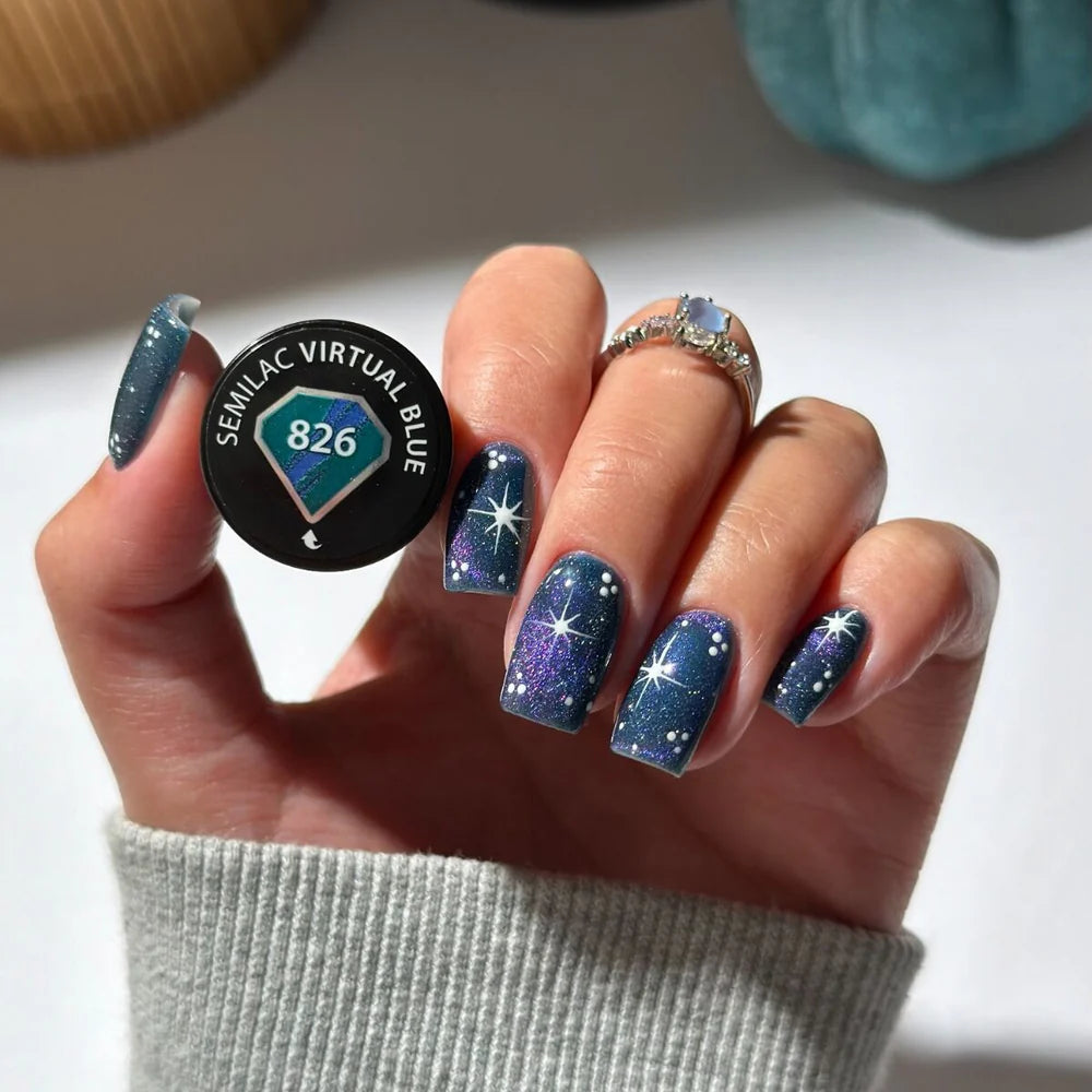 Gelpolish 826 Virtual Blue - 7 ml