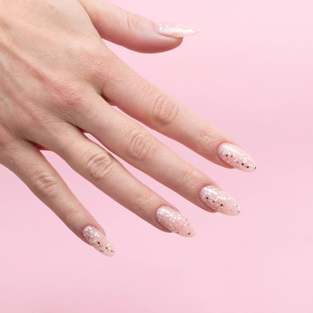 Gelpolish 924 Silver & White Drops - 7 ml