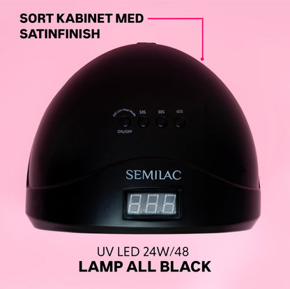 Lampe UV LED 24/48W - ALL BLACK
