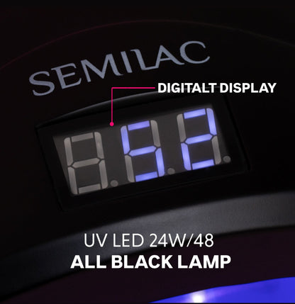 Lampe UV LED 24/48W - ALL BLACK